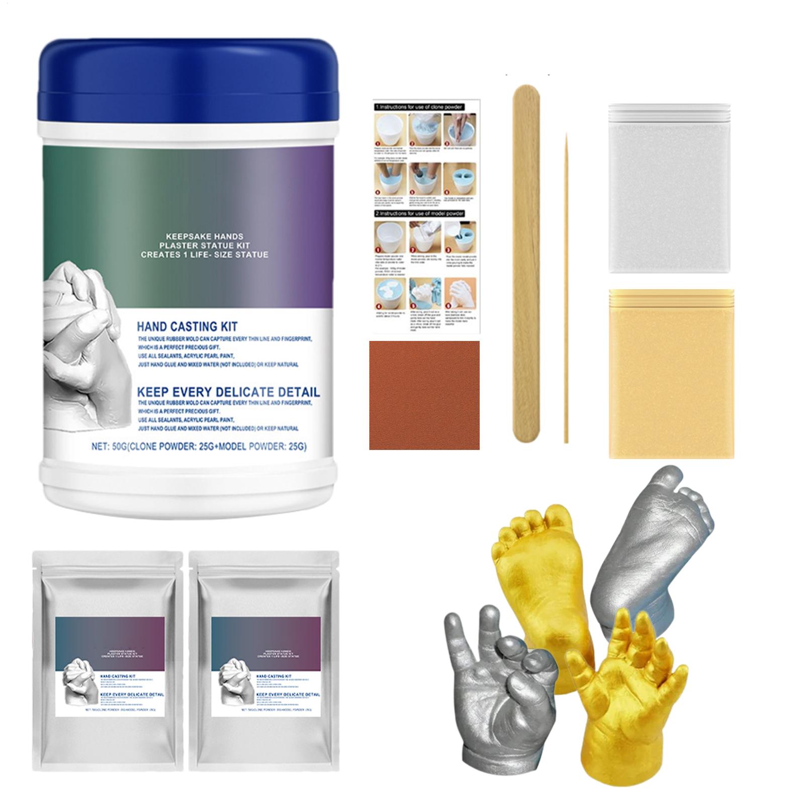 Soap Making Kit For Adults - ชุดทำแบบหล่อมือและเท้าเด็ก ชุดทำรอยมือเด็ก อุปกรณ์ทำสบู่สำหรับเด็ก วัยเตาะแตะ เด็ก ผู้ใหญ่