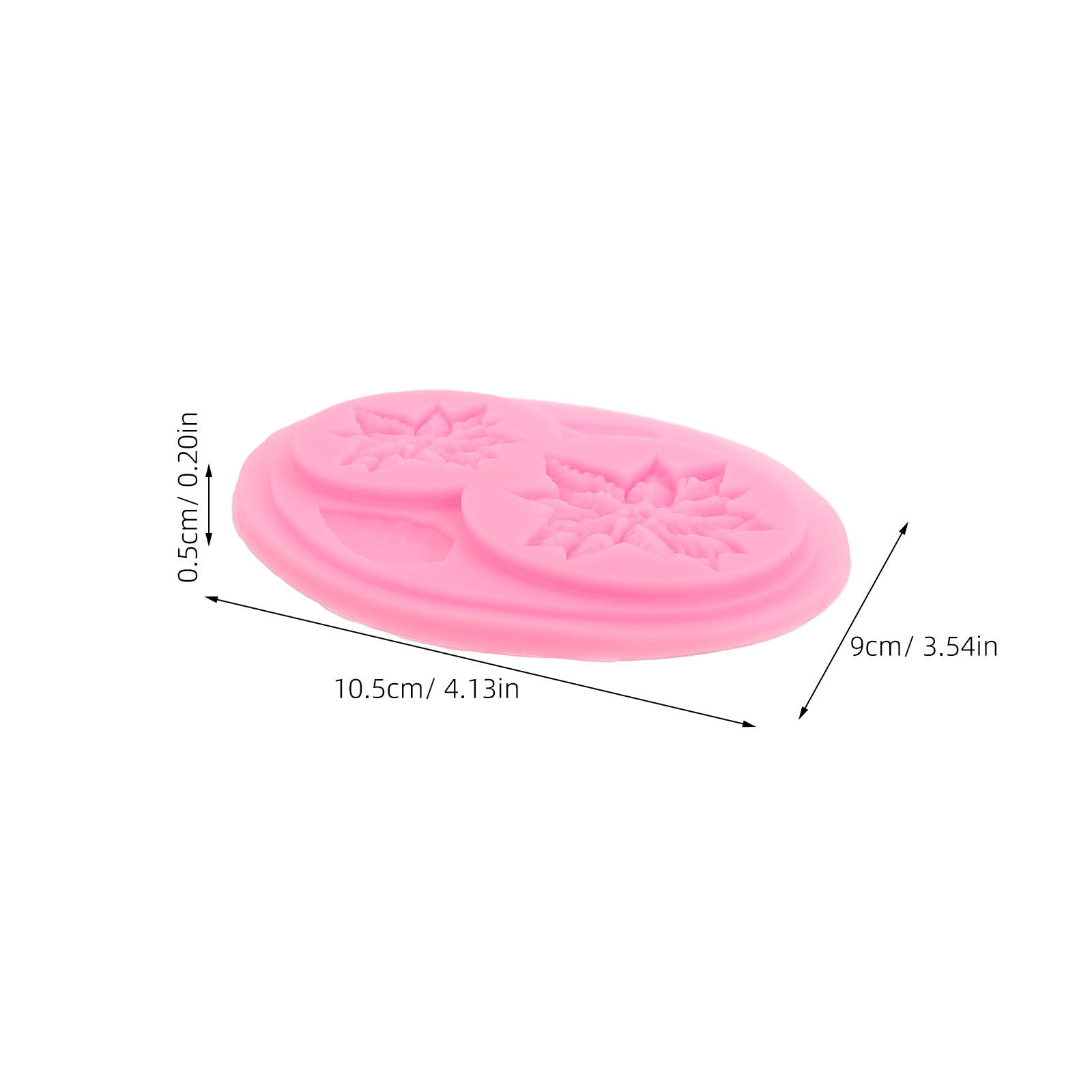 แม่พิมพ์ซิลิโคนลายดอกไม้ 2 ชิ้ - Soap Making Silicone Molds บทวิจารณ์และราคา