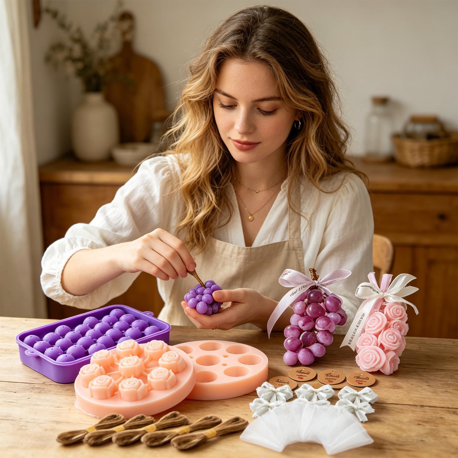 ชุดทำสบู่สำหรับผู้เริ่มต้น ชุด - Soap Making Kit For Adults บทวิจารณ์และราคา