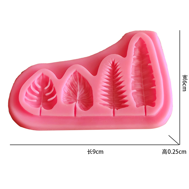 ใบปาล์มและใบเต่าแม่พิมพ์ซิลิโค - Soap Making Silicone Molds บทวิจารณ์และราคา