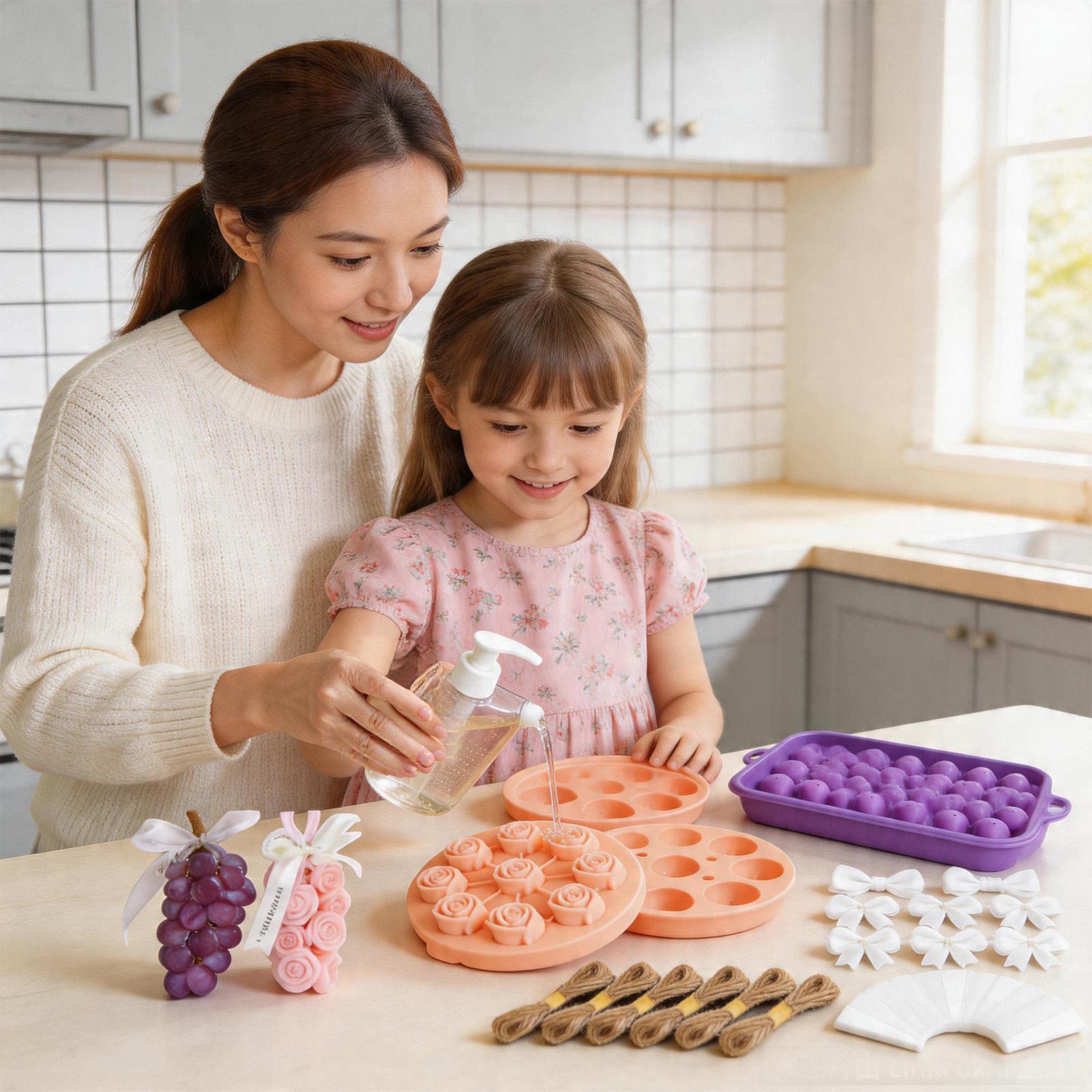 ชุดทำสบู่ DIY พร้อมแม่พิมพ์เที - Soap Making Kit For Adults บทวิจารณ์และราคา