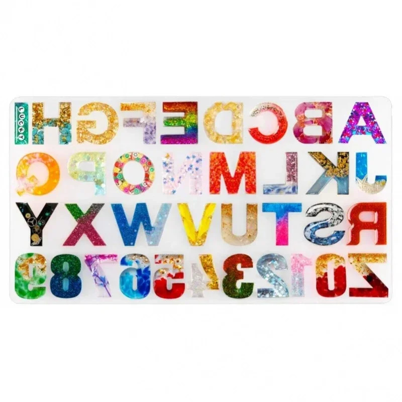 1 pc/2 pcs/3 pcs LettersAtoZ,N - Soap Making Silicone Molds บทวิจารณ์และราคา